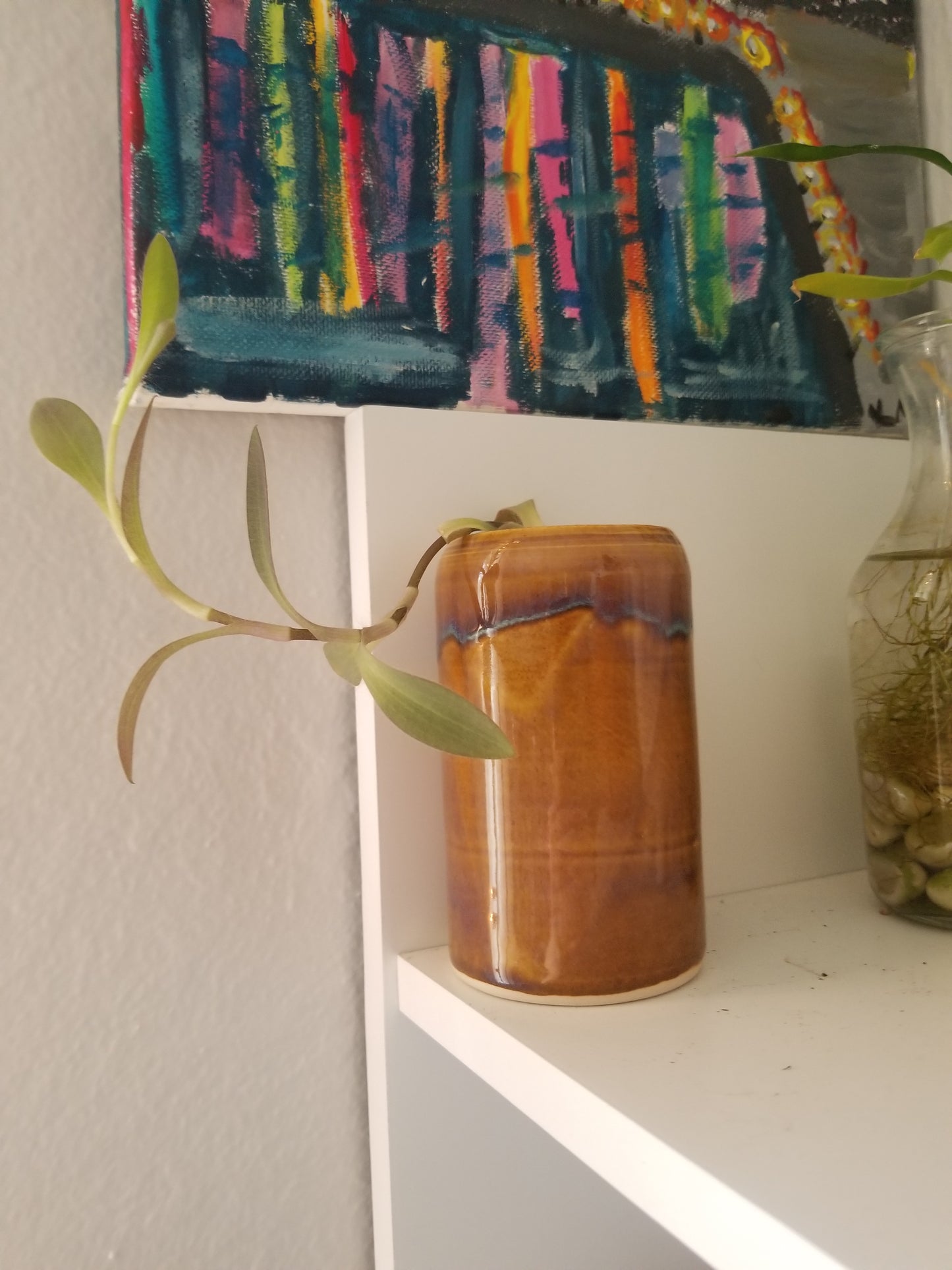 Short Slender Vase