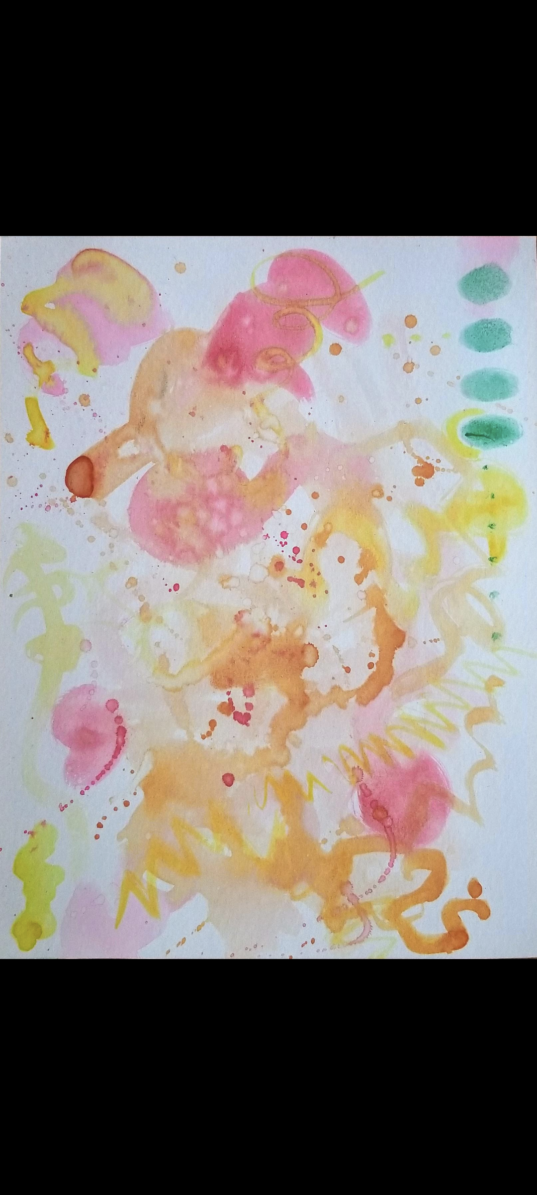 "Water Color Splat" Print