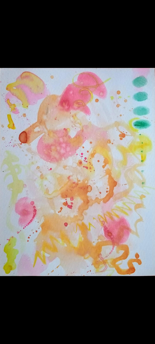 "Water Color Splat" Print