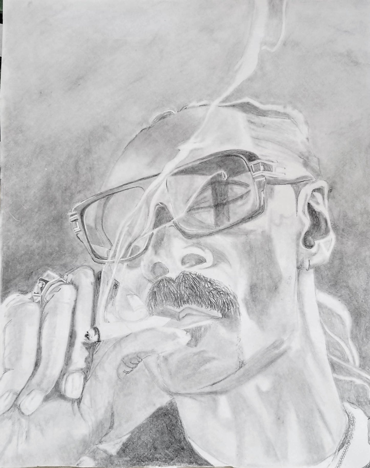 "Snoop" print